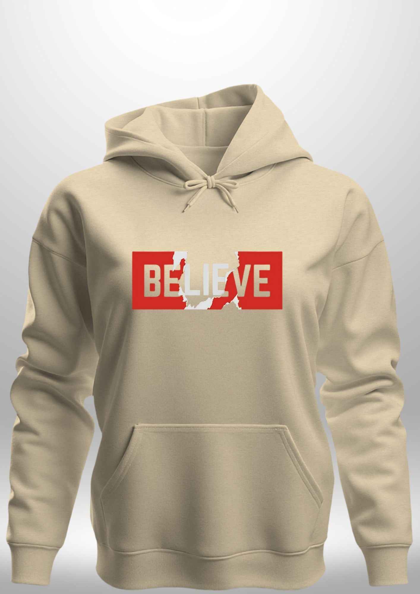 Luxe "Believe" Hoodie by Luxe-Custom-Designer