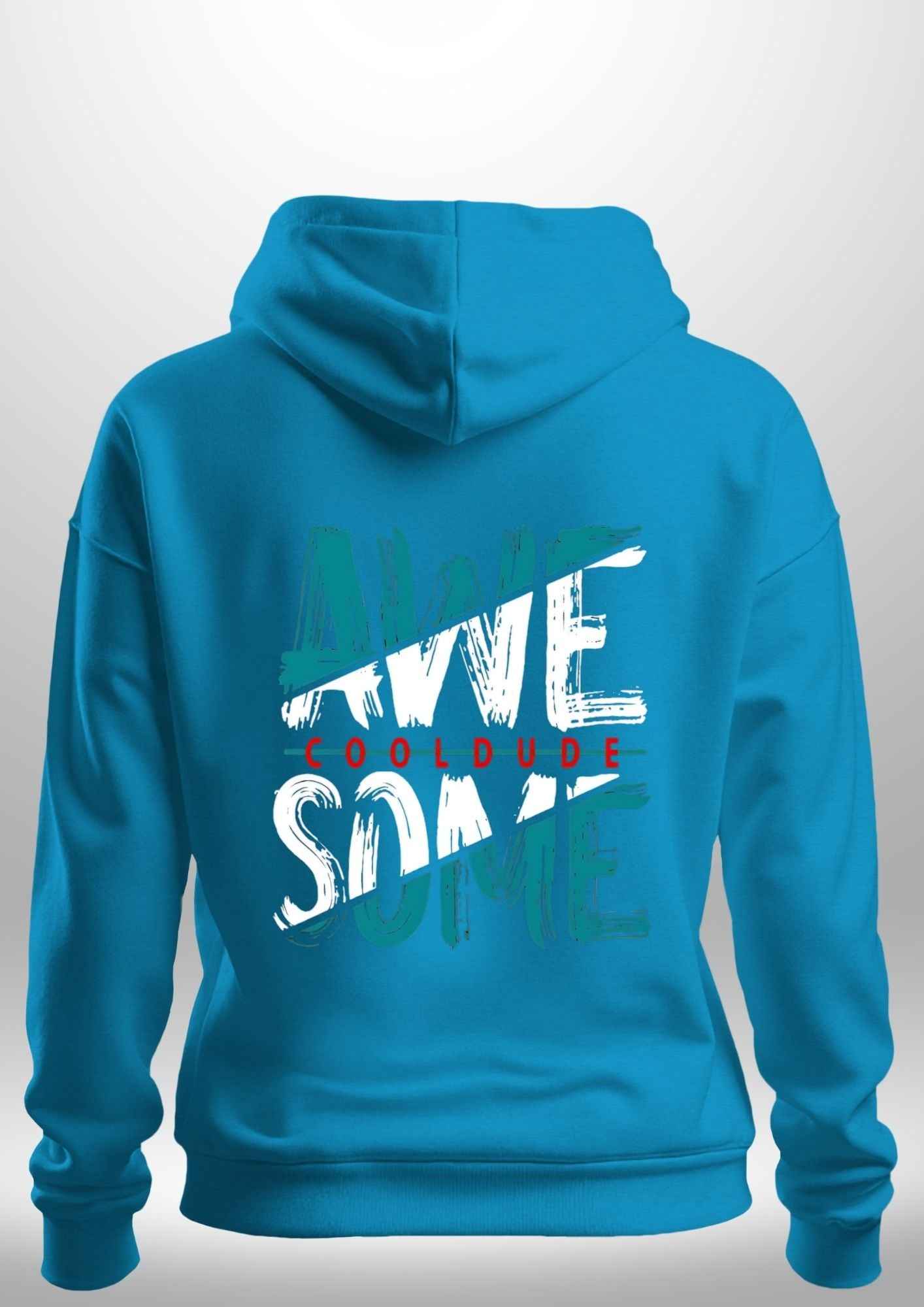 "awesome" Luxe Hoodie by Luxe-Custom-Designer
