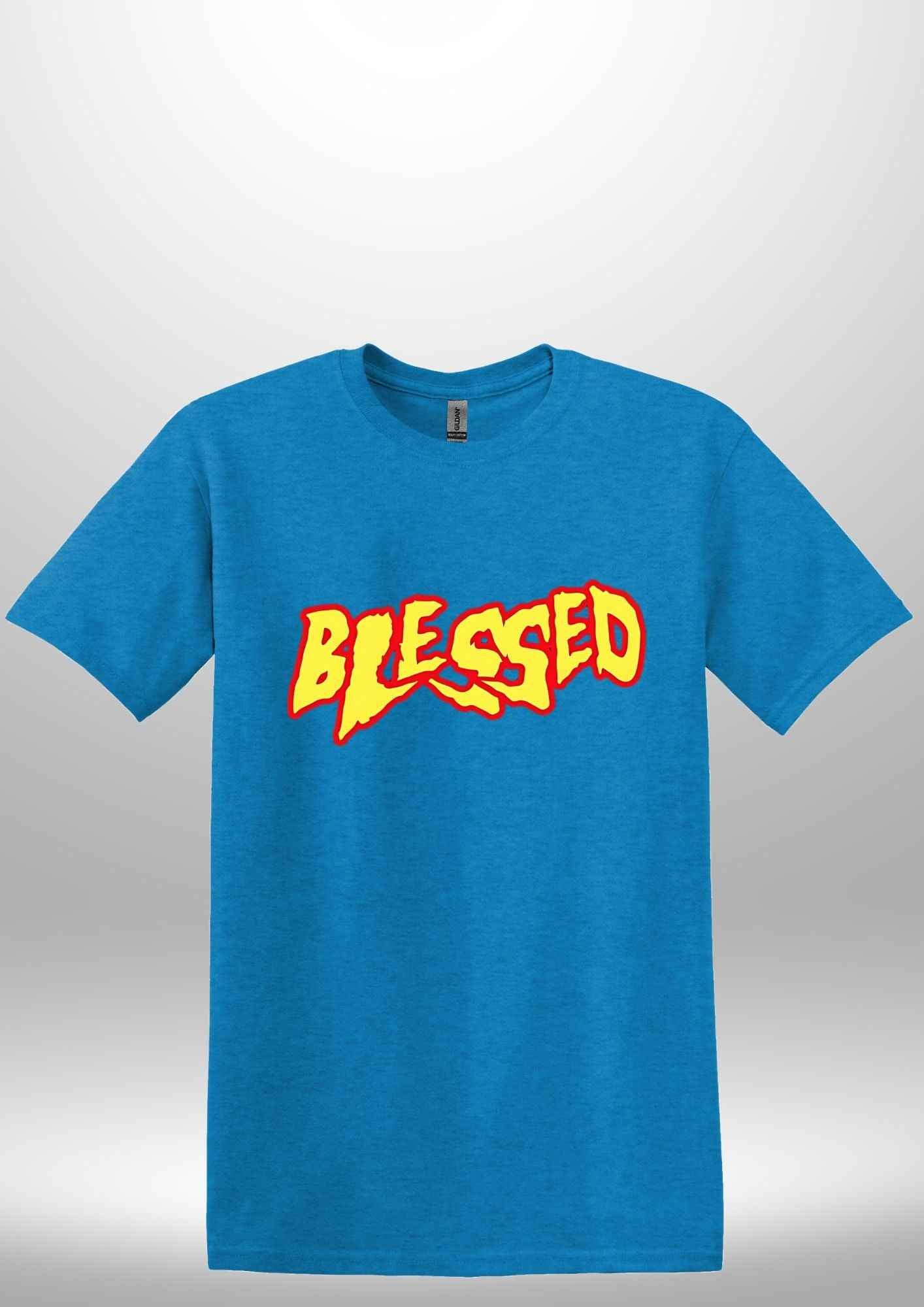 "Blessed" Luxe T-Shirt by Luxe-Custom-Designer