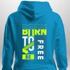 Born to be Free Hoodie by Luxe-Custom-Designer