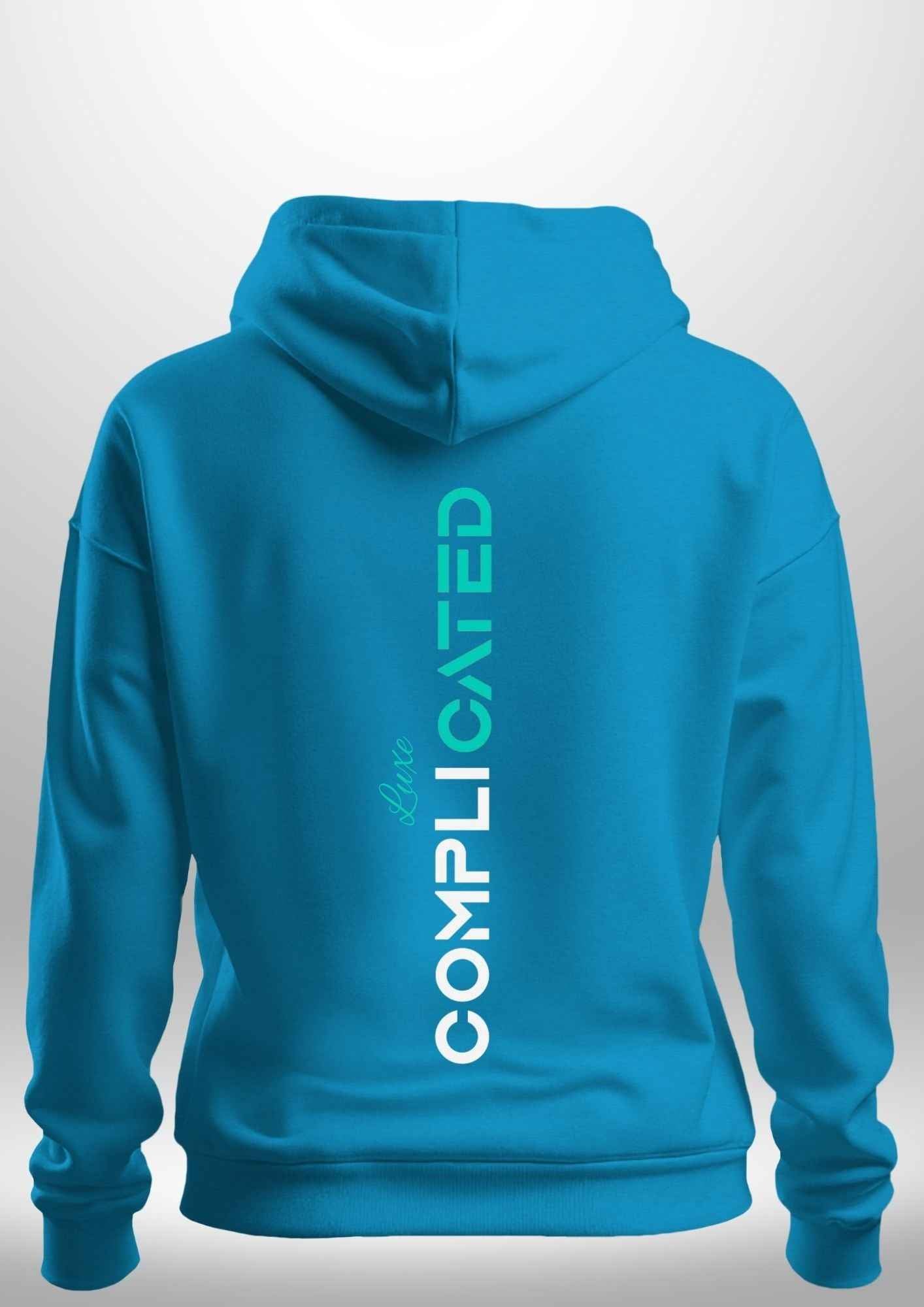 "Complicated" Luxe Hoodie by Luxe-Custom-Designer