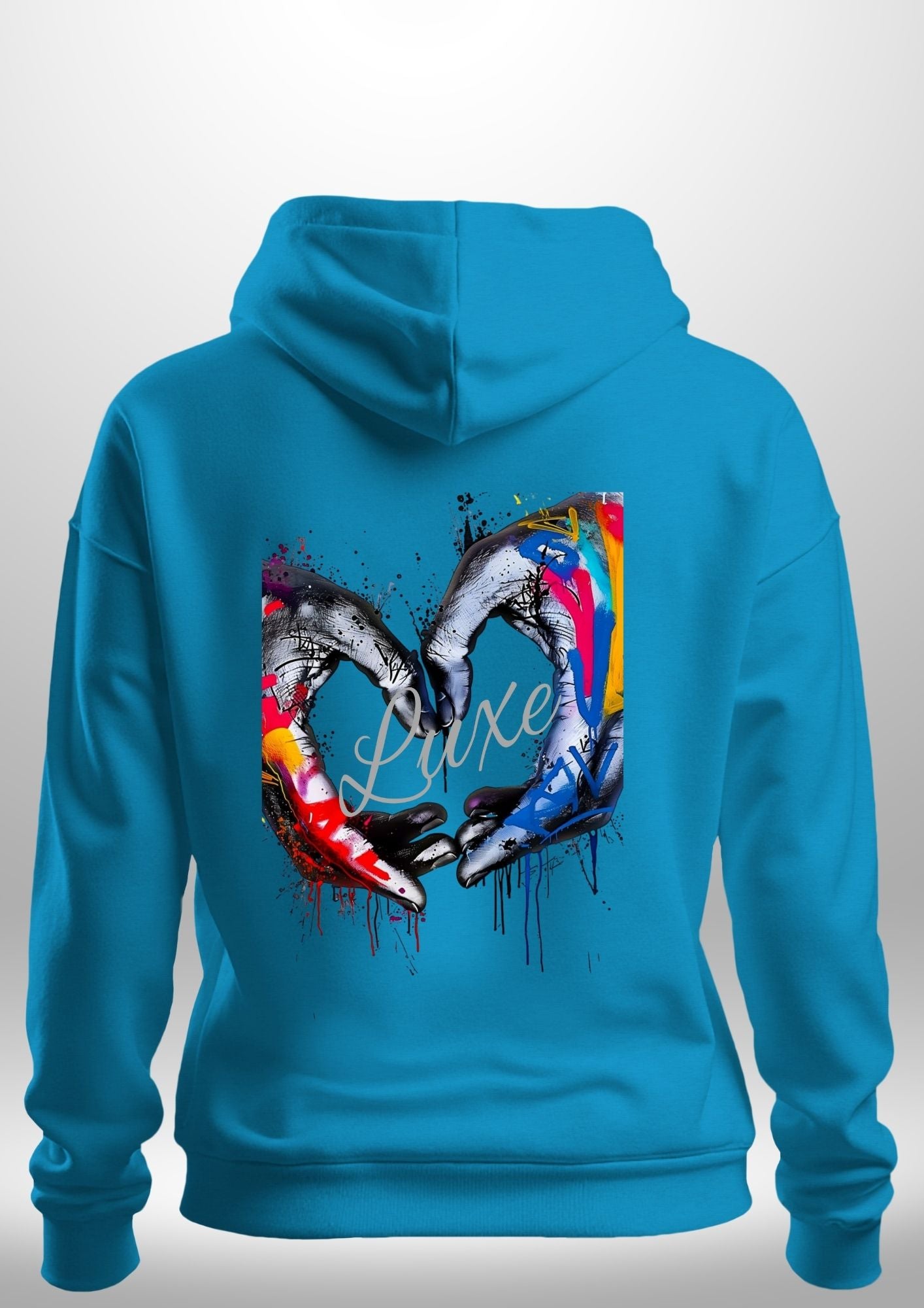 Luxe Custom 2 HANDS Hoodie by Luxe-Custom-Designer