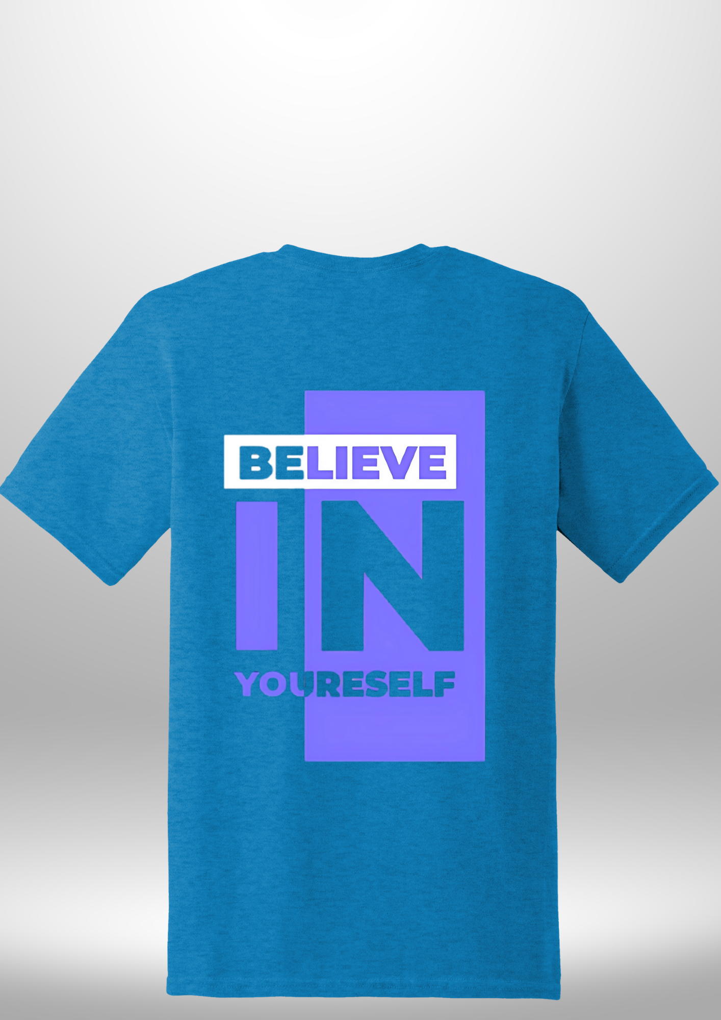 "Believe In Yourself" Luxe T-Shirt by Luxe-Custom-Designer