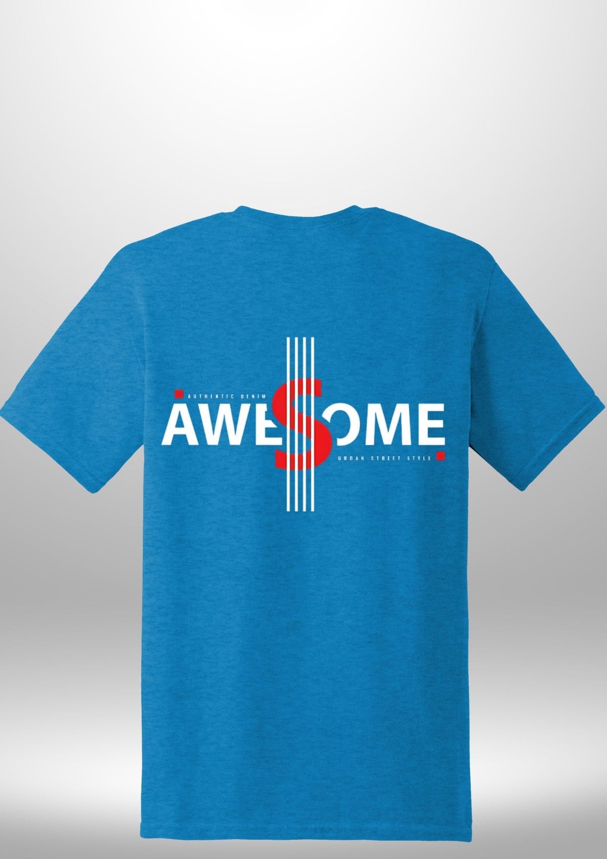 Luxe Custom "AWESOME" T-Shirt by Luxe-Custom-Designer