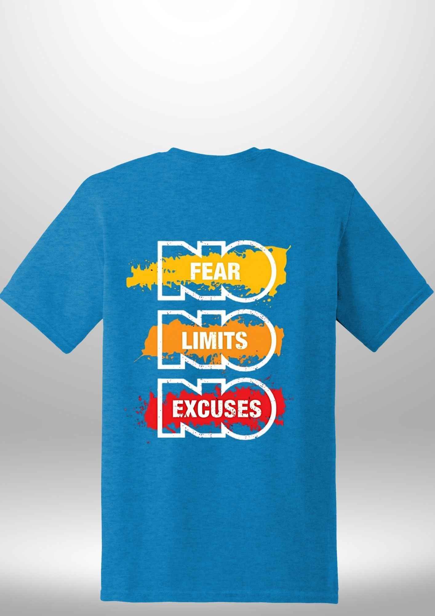 "NO FEAR" Luxe T-Shirt by Luxe-Custom-Designer