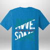 "AWESOME" Luxe T-Shirt by Luxe-Custom-Designer