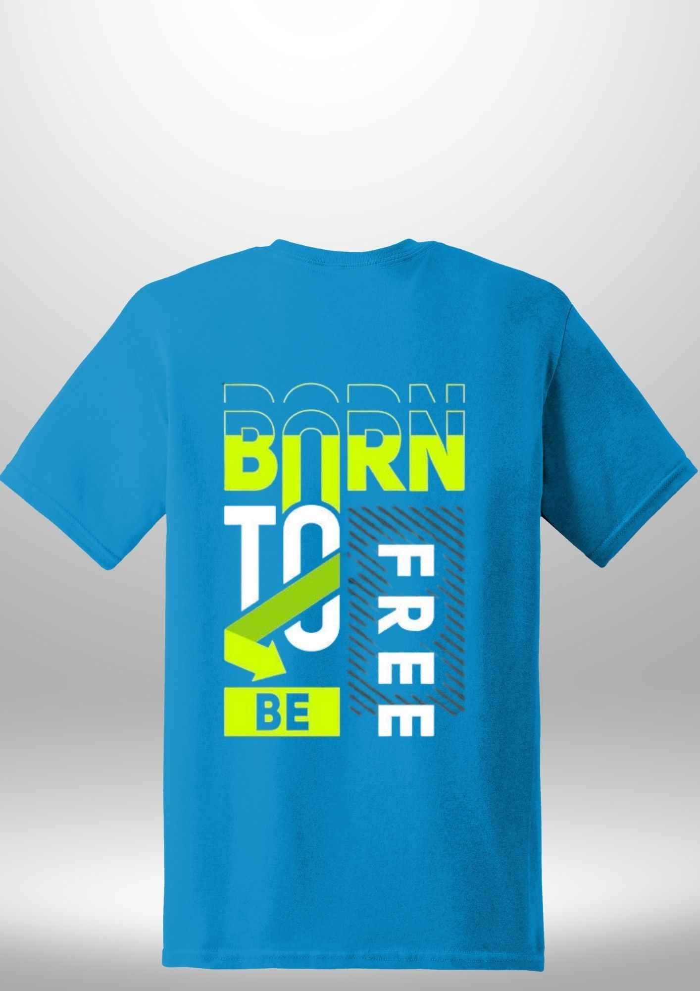 Born To Be Free T-Shirt by Luxe-Custom-Designer
