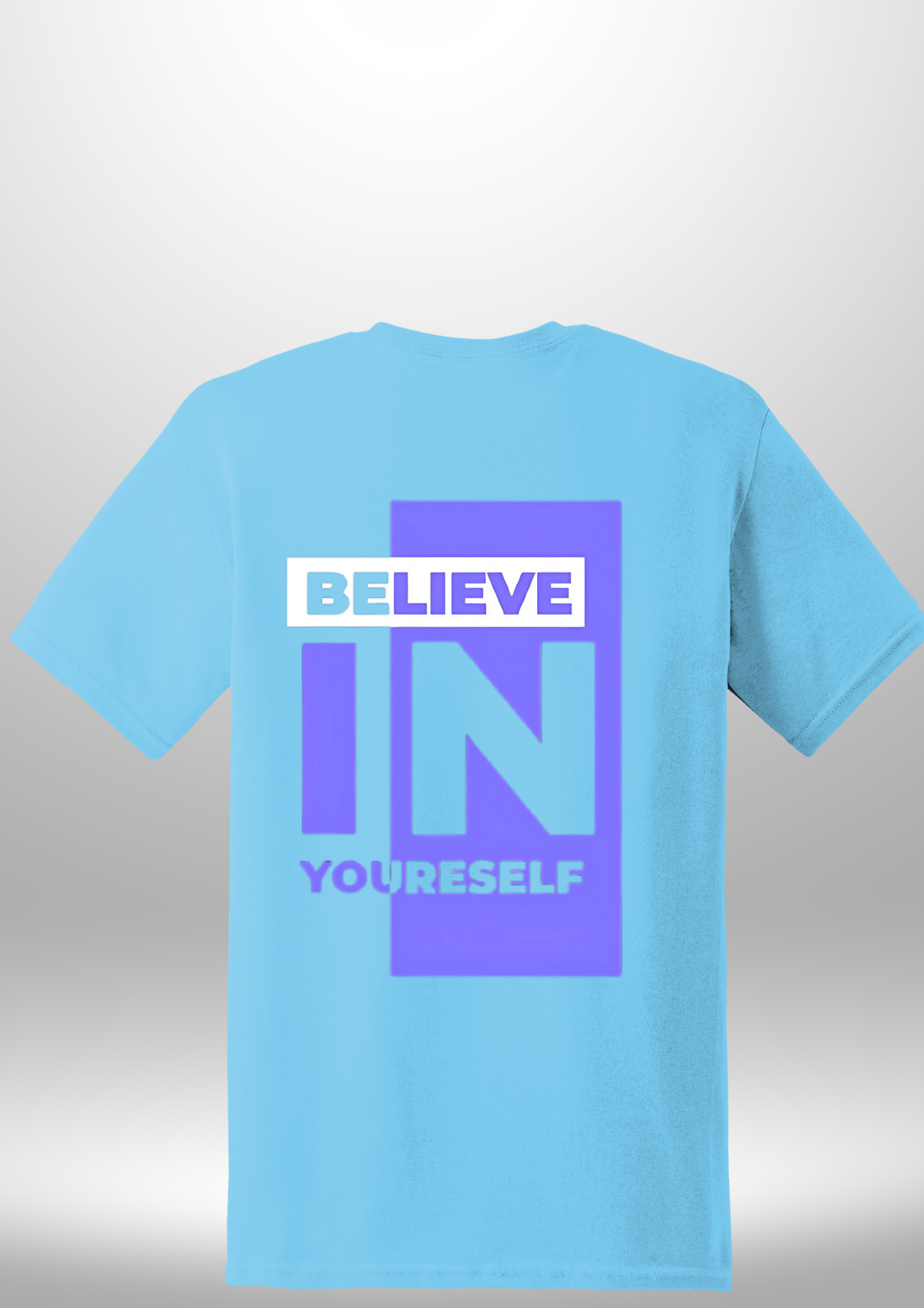 "Believe In Yourself" Luxe T-Shirt by Luxe-Custom-Designer