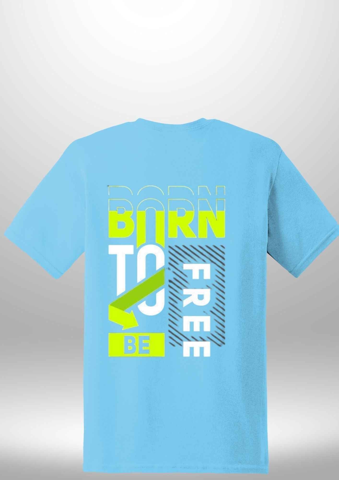 Born To Be Free T-Shirt by Luxe-Custom-Designer