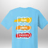 "NO FEAR" Luxe T-Shirt by Luxe-Custom-Designer