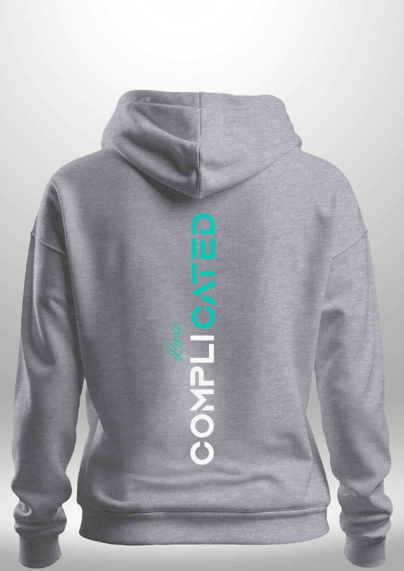 "Complicated" Luxe Hoodie by Luxe-Custom-Designer