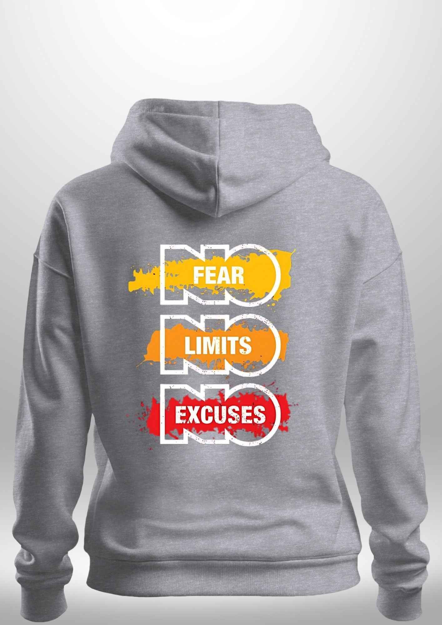 "NO FEAR" Luxe Hoodie by Luxe-Custom-Designer