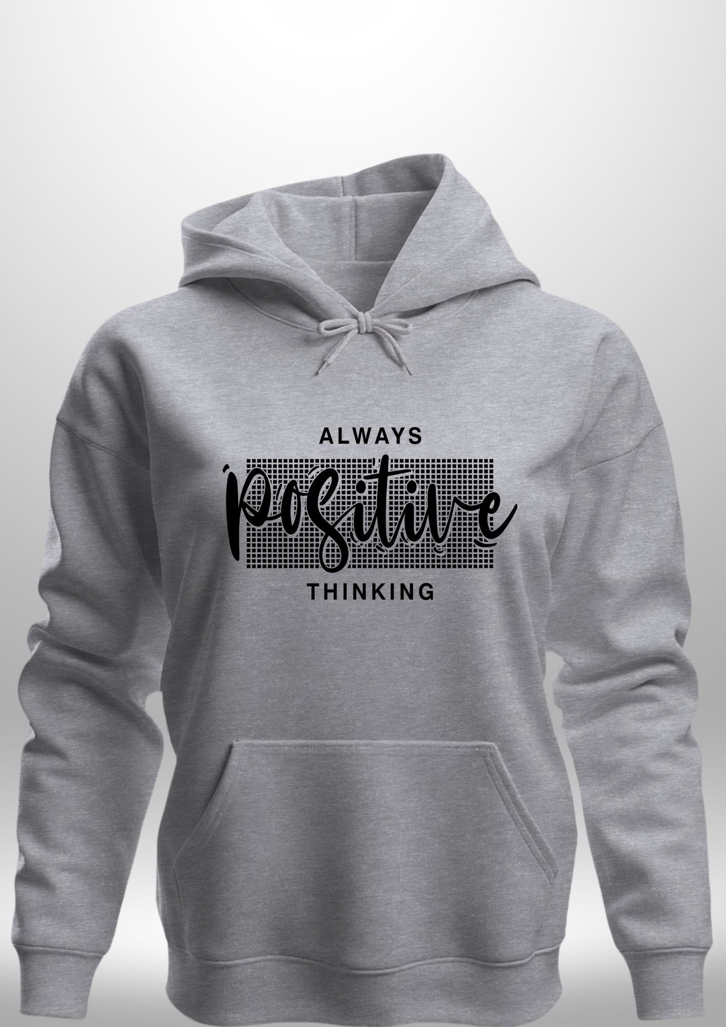 Positive Hoodie by Luxe Custom Designer