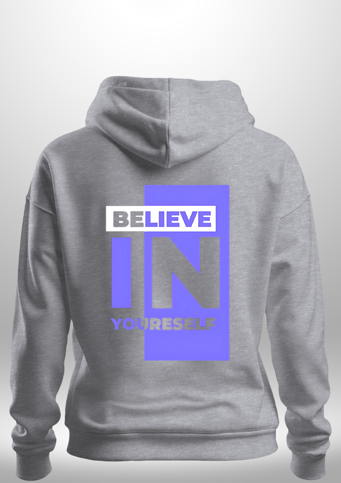 "Believe In Yourself" Luxe Hoodie by Luxe-Custom-Designer