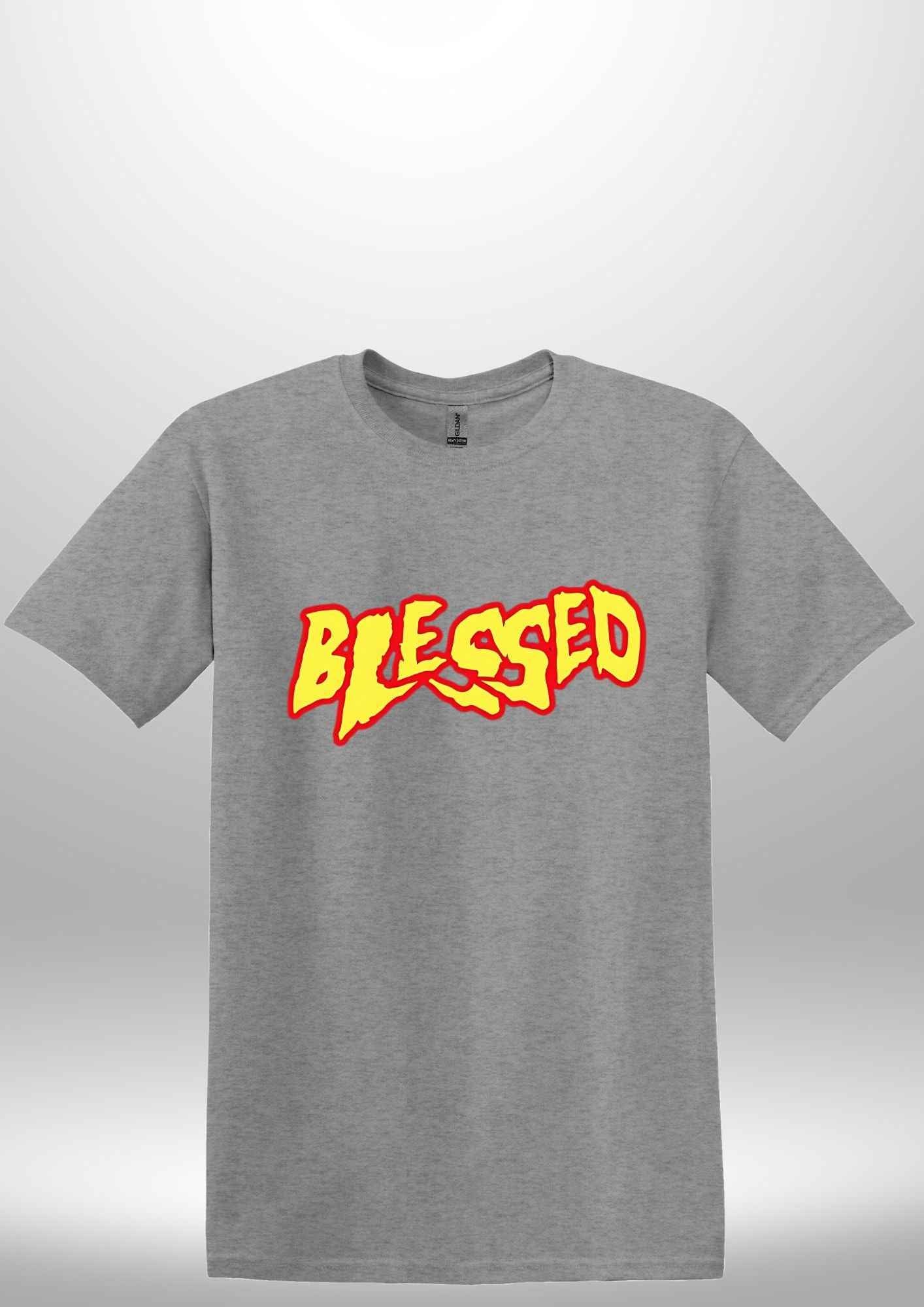 "Blessed" Luxe T-Shirt by Luxe-Custom-Designer