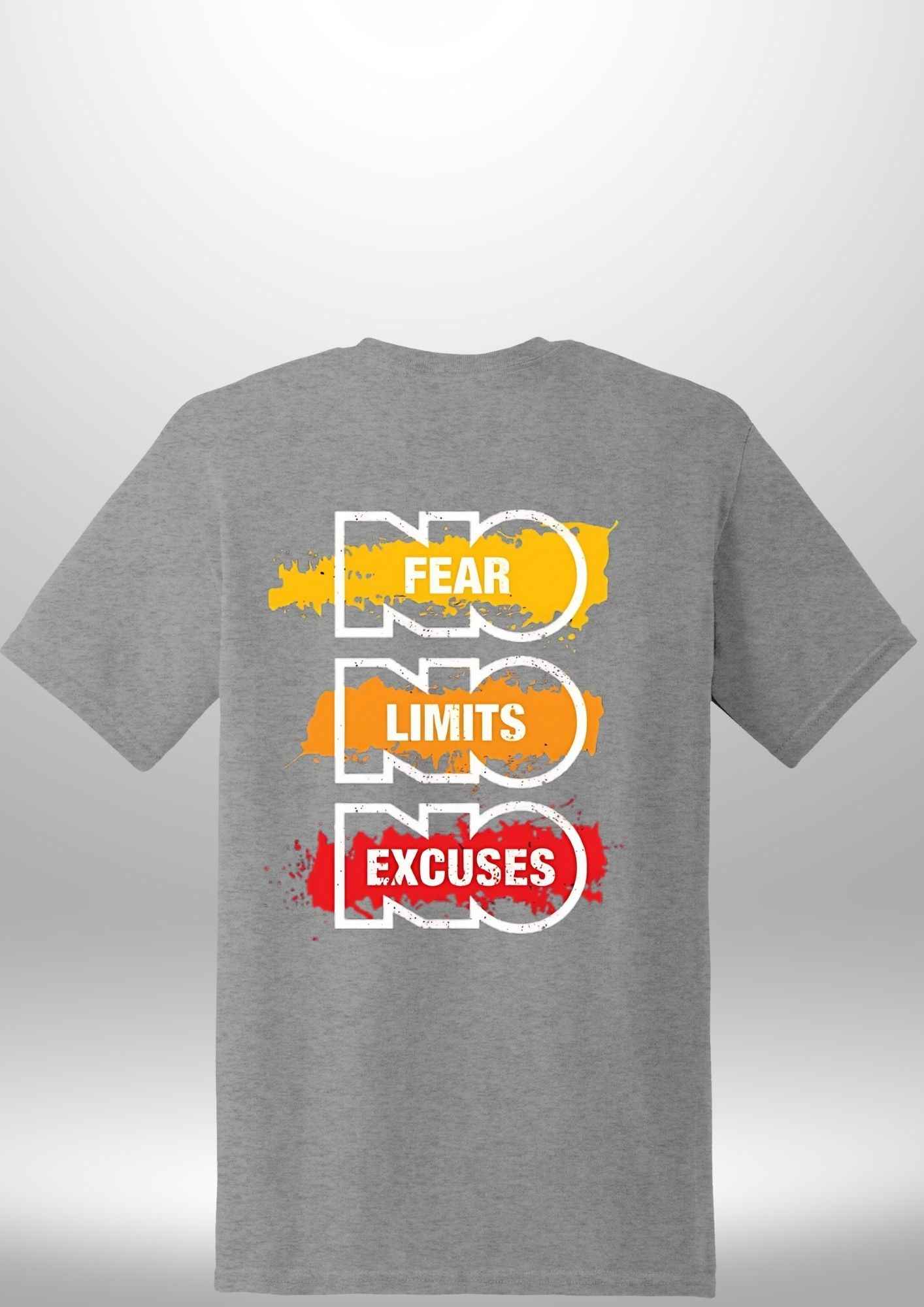 "NO FEAR" Luxe T-Shirt by Luxe-Custom-Designer