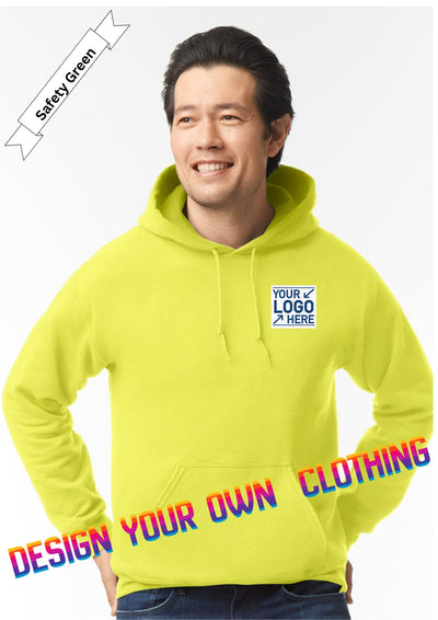 Safety Yellow Hoodie by Luxe-Custom-Designer