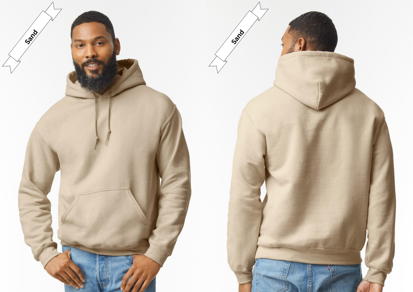 Sand Hoodie by Luxe-Custom-Designer