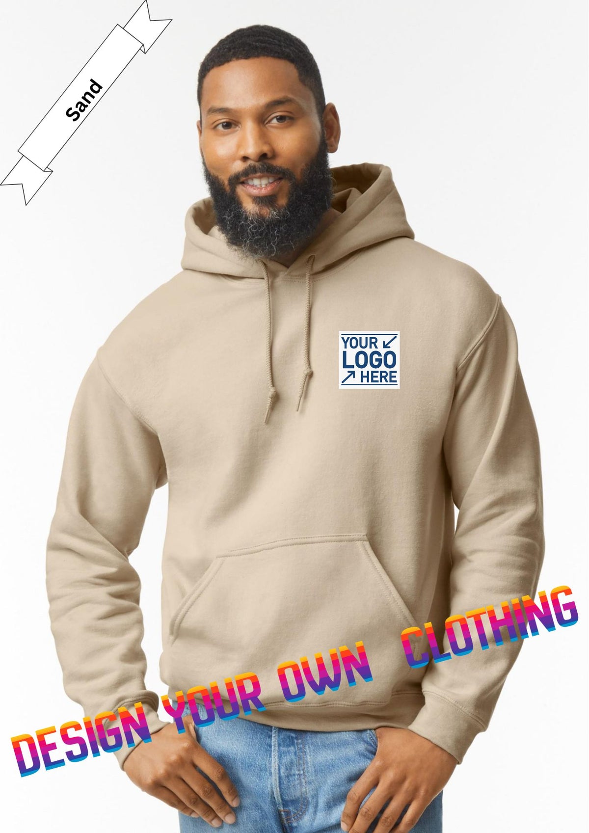 Sand Hoodie by Luxe Sensational