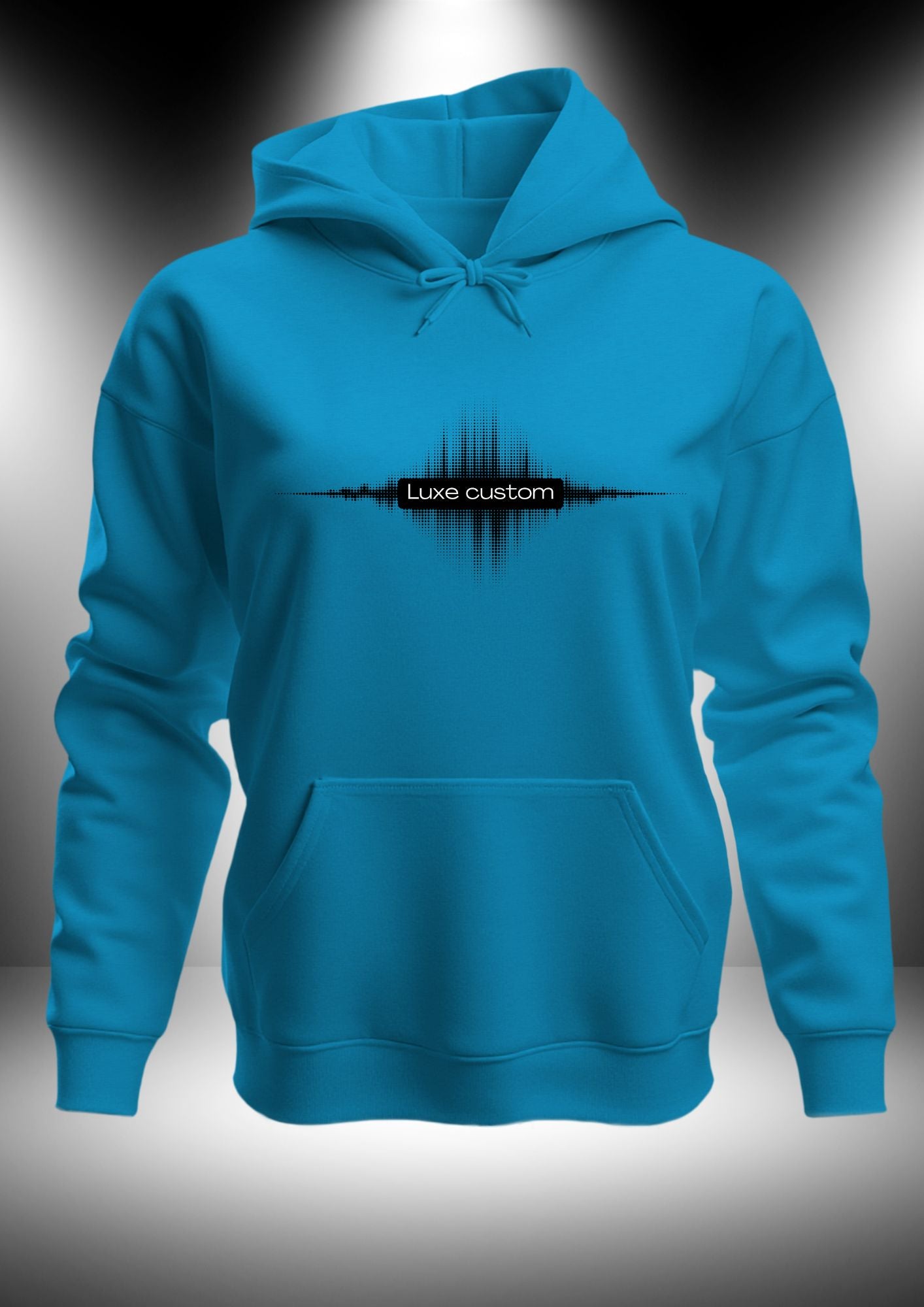 LC Wave Hoodie by Luxe-Custom-Designer