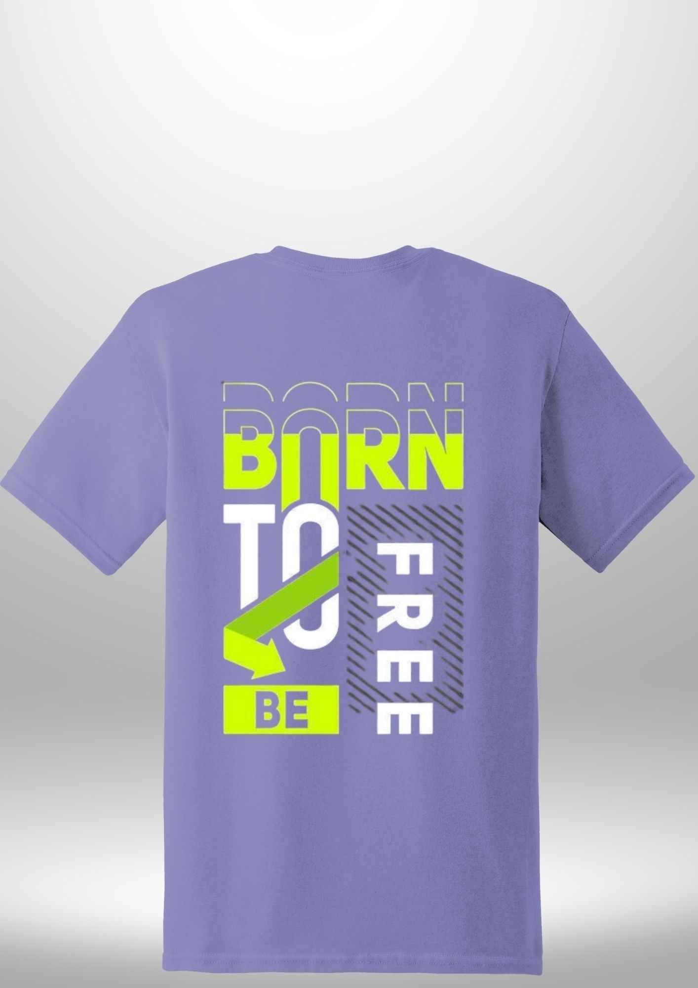 Born To Be Free T-Shirt by Luxe-Custom-Designer