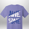 "AWESOME" Luxe T-Shirt by Luxe-Custom-Designer