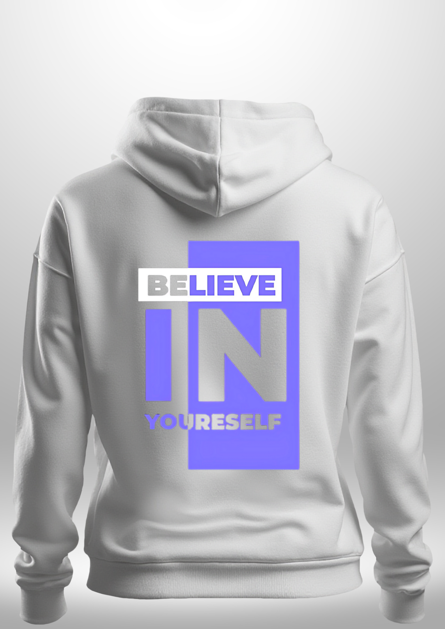 "Believe In Yourself" Luxe Hoodie by Luxe-Custom-Designer