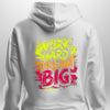 "Work Hard Dream Big" Hoodie by Luxe-Custom-Designer