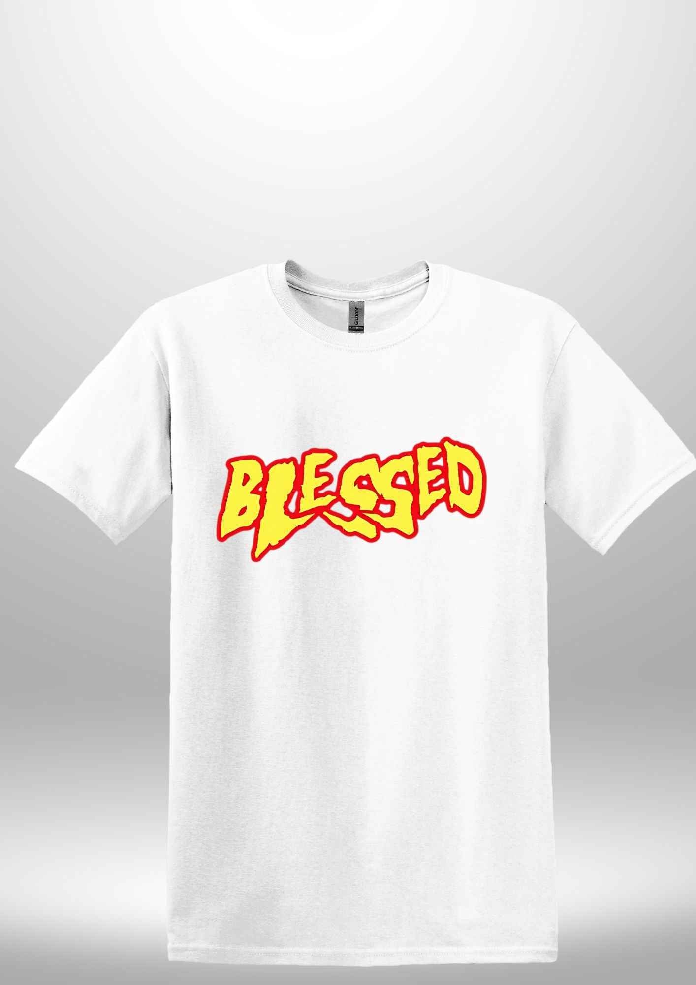 "Blessed" Luxe T-Shirt by Luxe-Custom-Designer