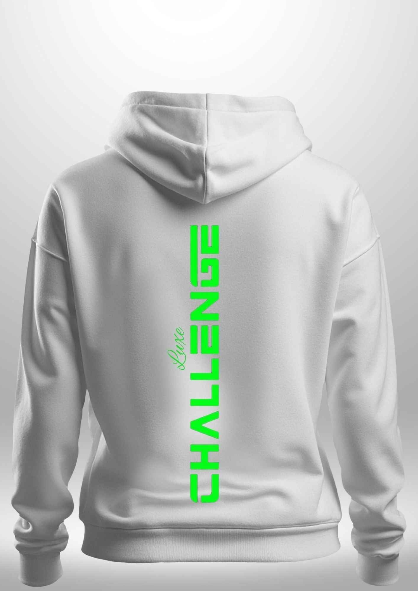 "Challenge" Luxe Hoodie by Luxe Custom Designer