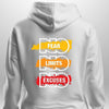 "NO FEAR" Luxe Hoodie by Luxe-Custom-Designer