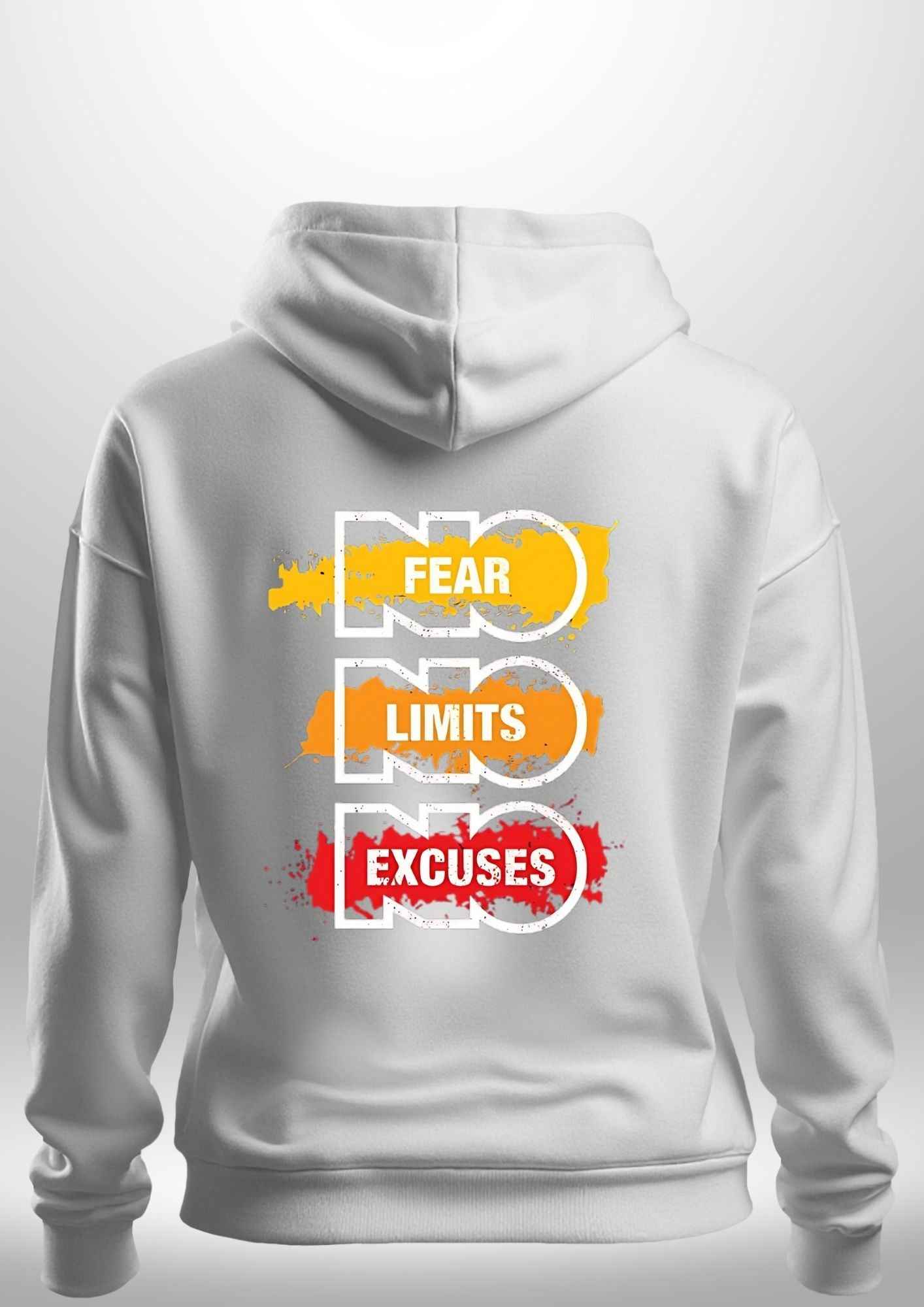 "NO FEAR" Luxe Hoodie by Luxe-Custom-Designer