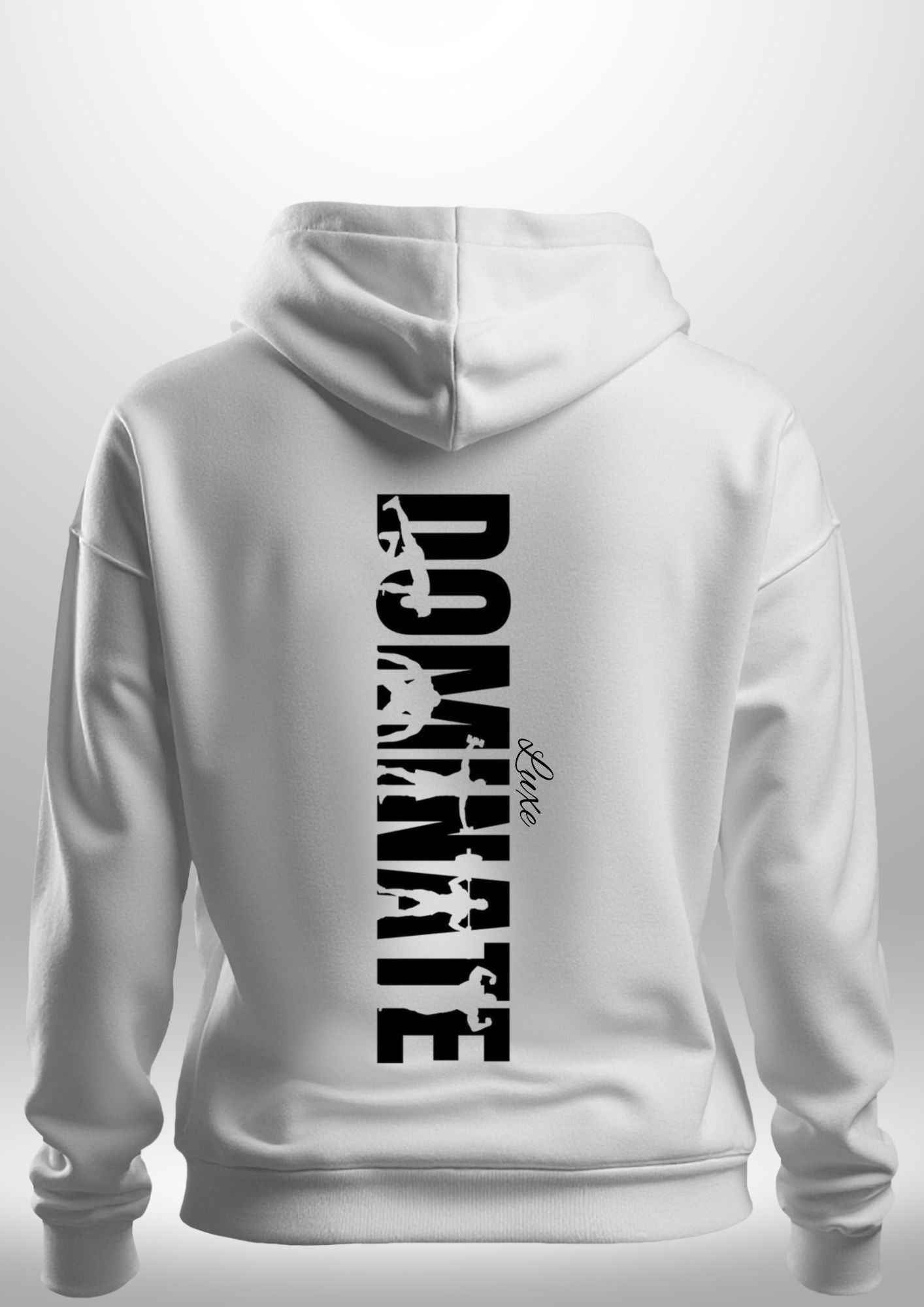 Luxe Custom "DOMINATE" Hoodie by Luxe-Custom-Designer