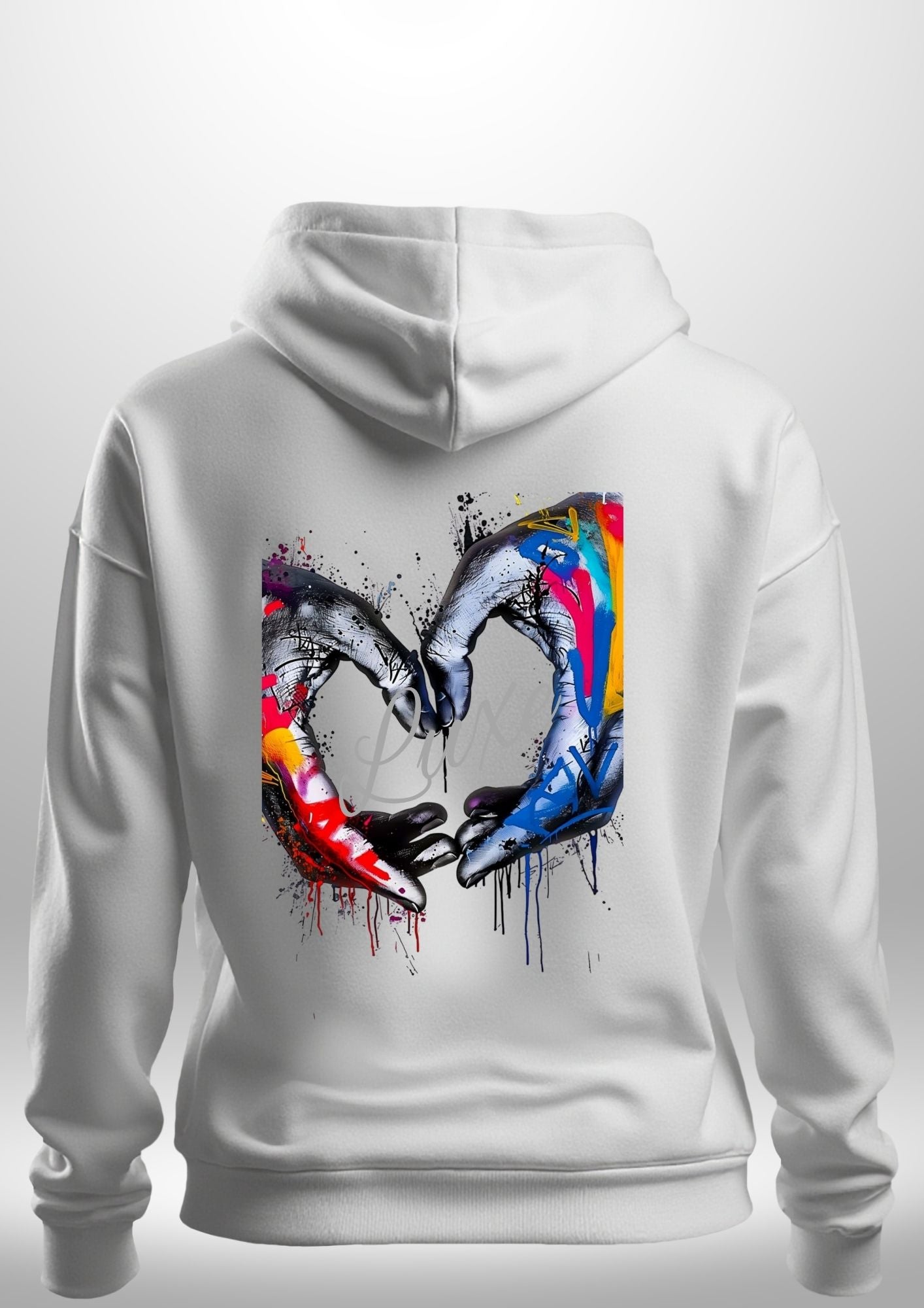 Luxe Custom 2 HANDS Hoodie by Luxe-Custom-Designer