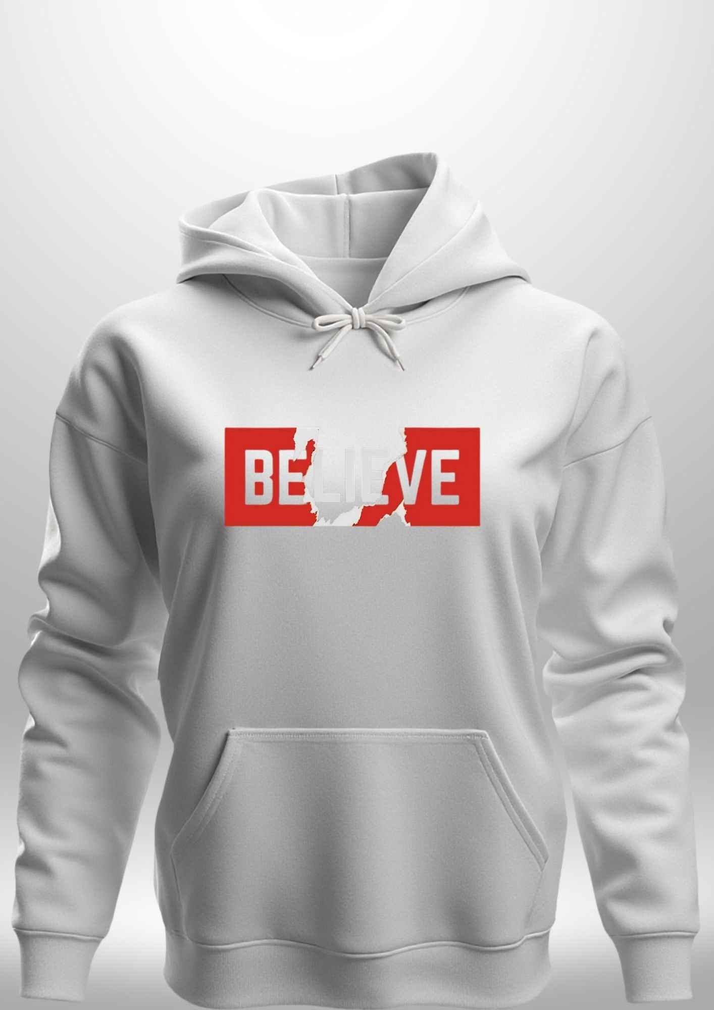 Luxe "Believe" Hoodie by Luxe-Custom-Designer