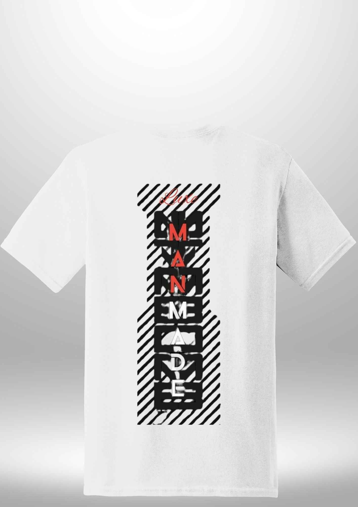 Luxe Custom "MANMADE" T-Shirt by Luxe-Custom-Designer