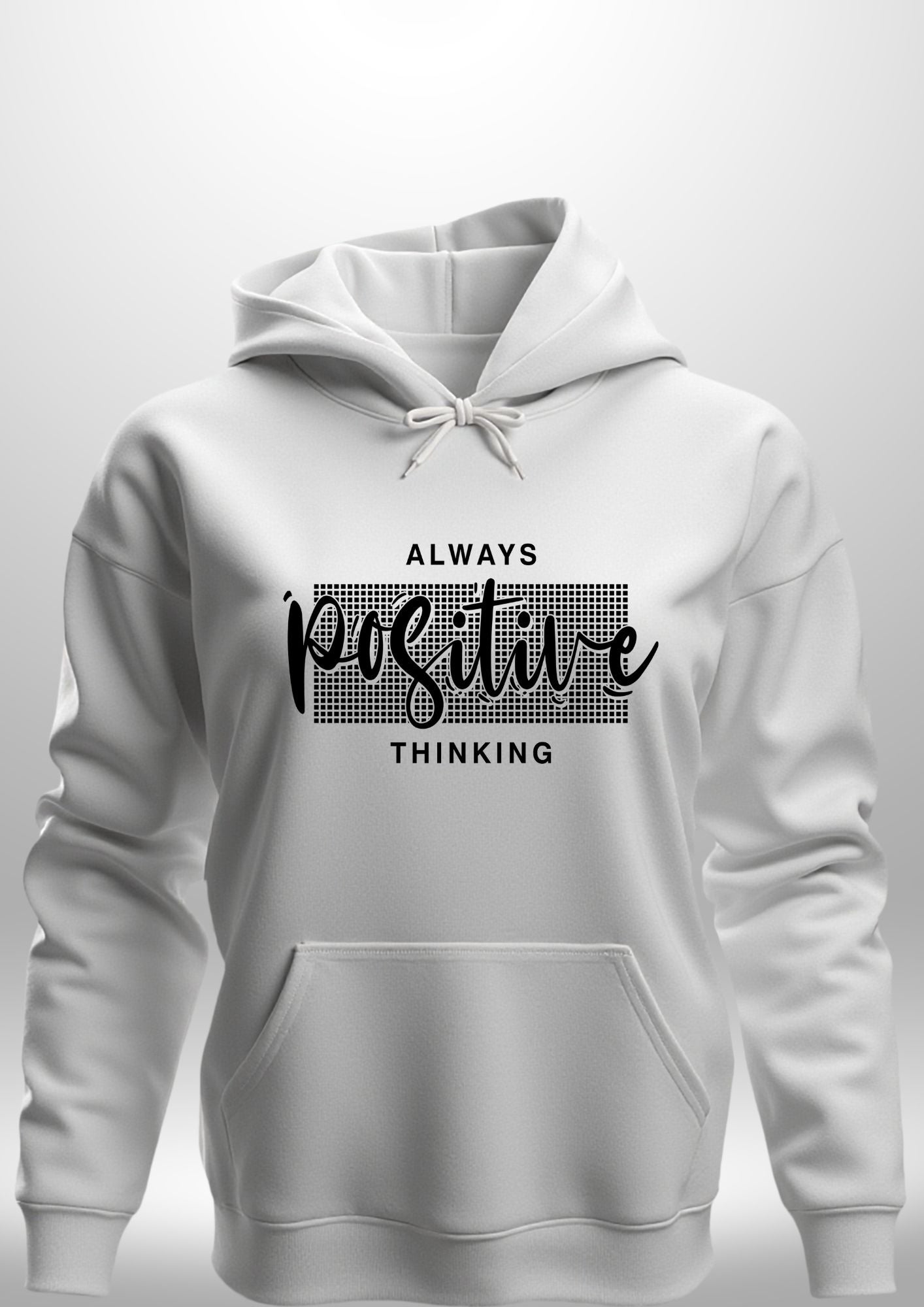 Positive Hoodie by Luxe Custom Designer