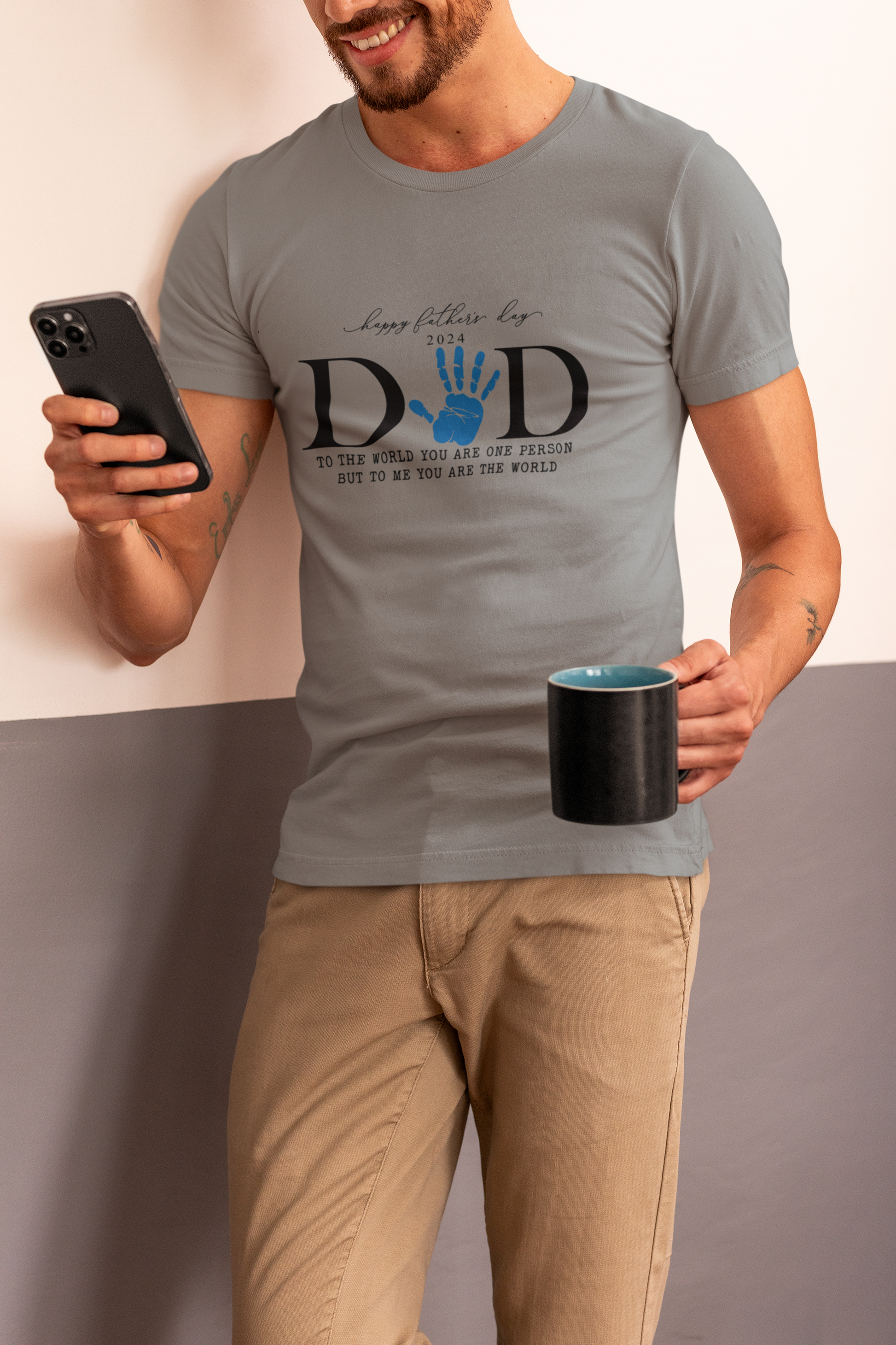 Dad T-Shirt by Luxe-Custom-Designer