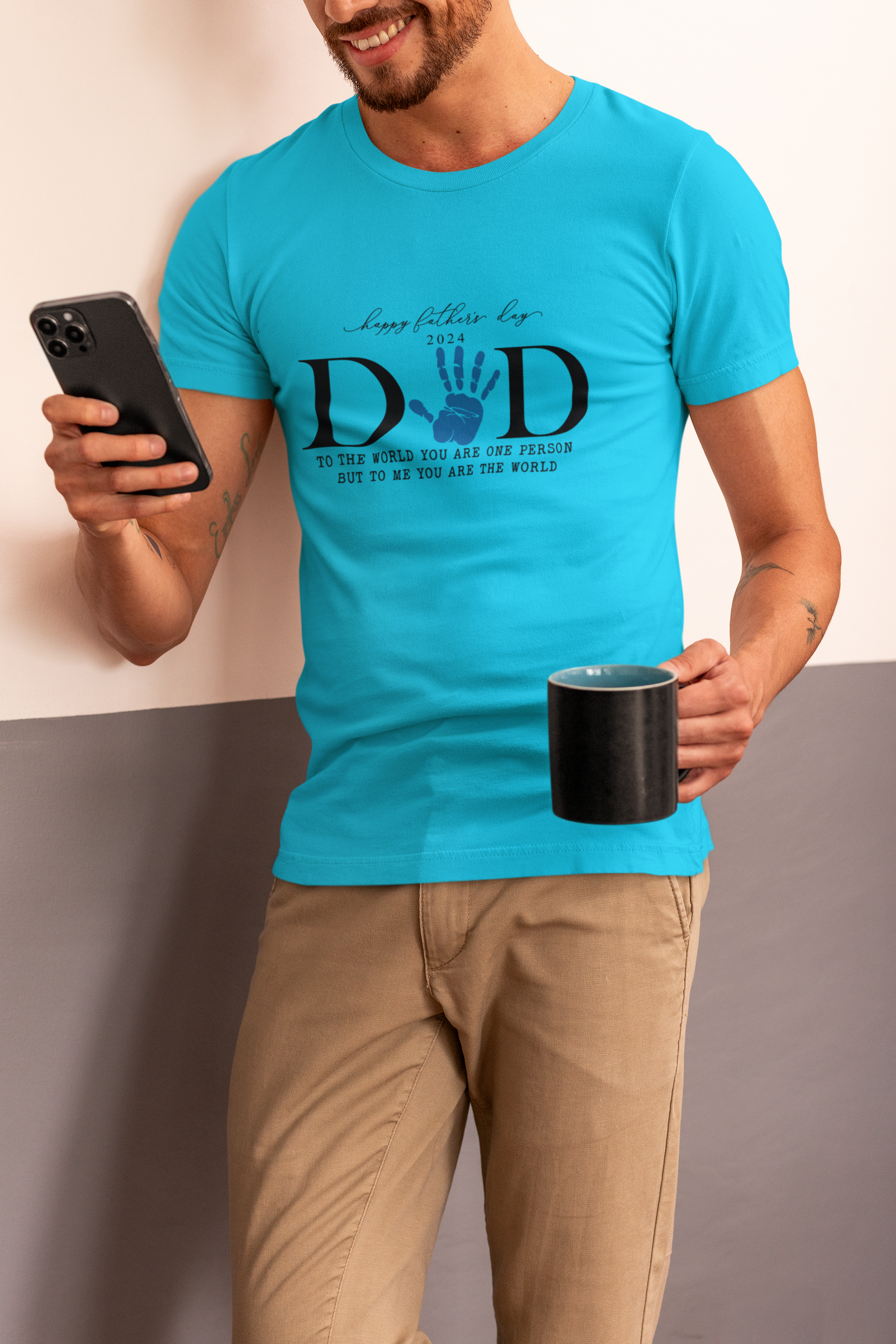 Dad T-Shirt by Luxe-Custom-Designer