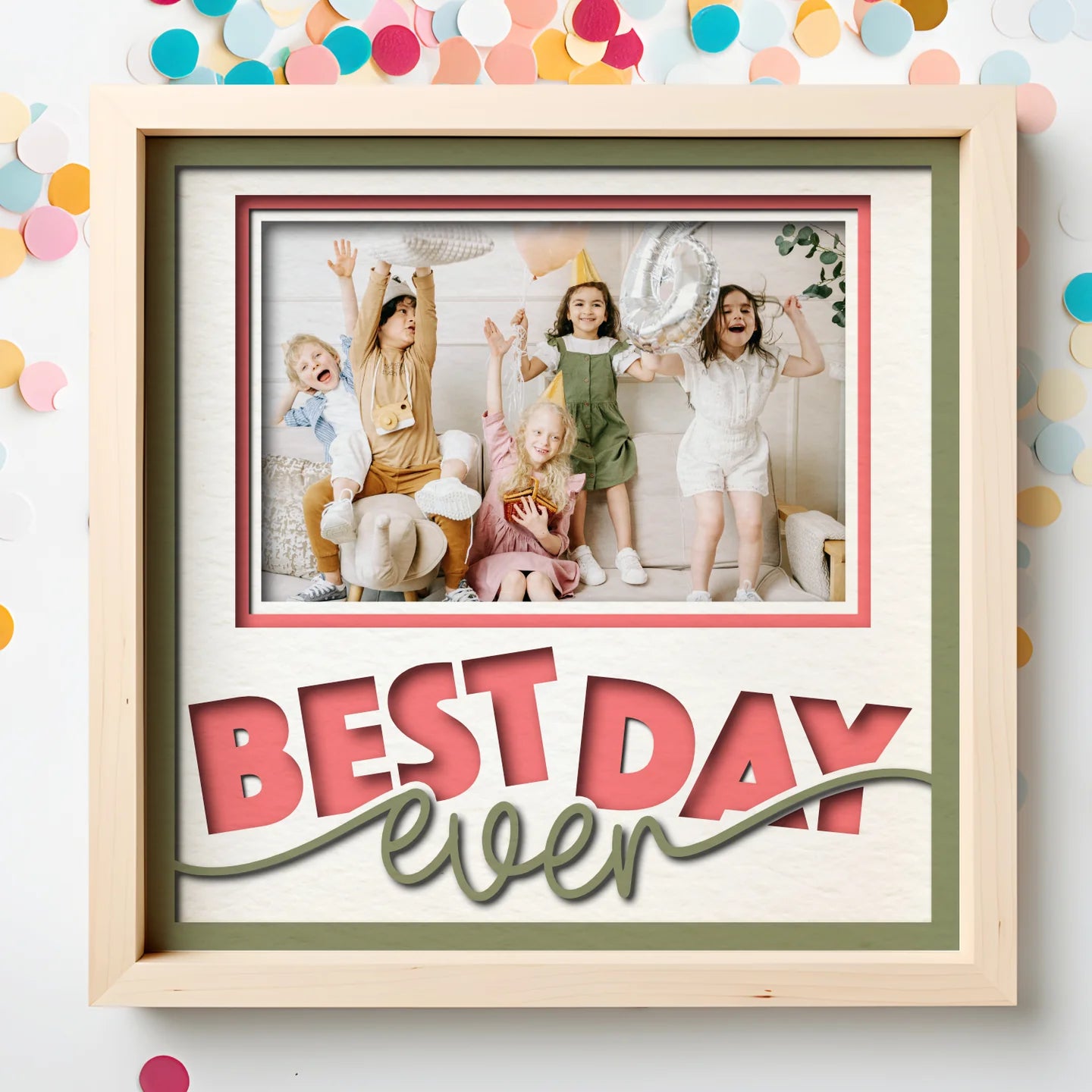 Best Day ever 3D Frame by Luxe Custom Designer
