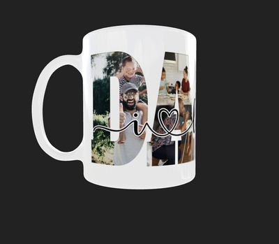 Daddy Photo Mug by Luxe-Custom-Designer