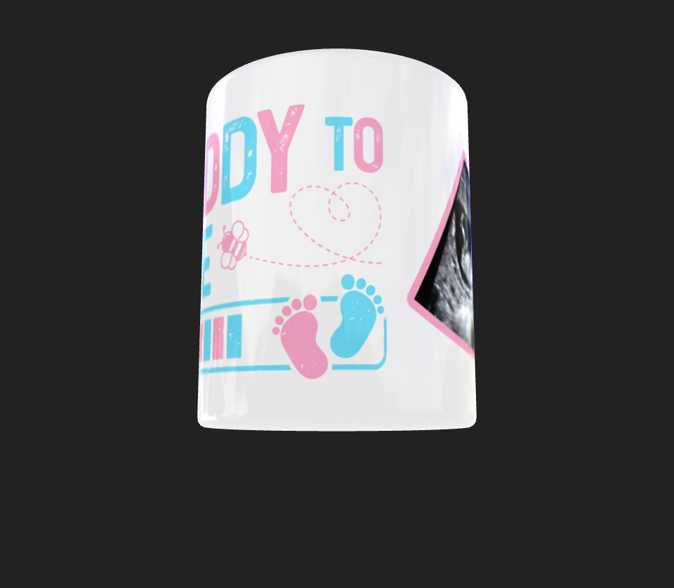Daddy to Be Photo Mug by Luxe-Custom-Designer