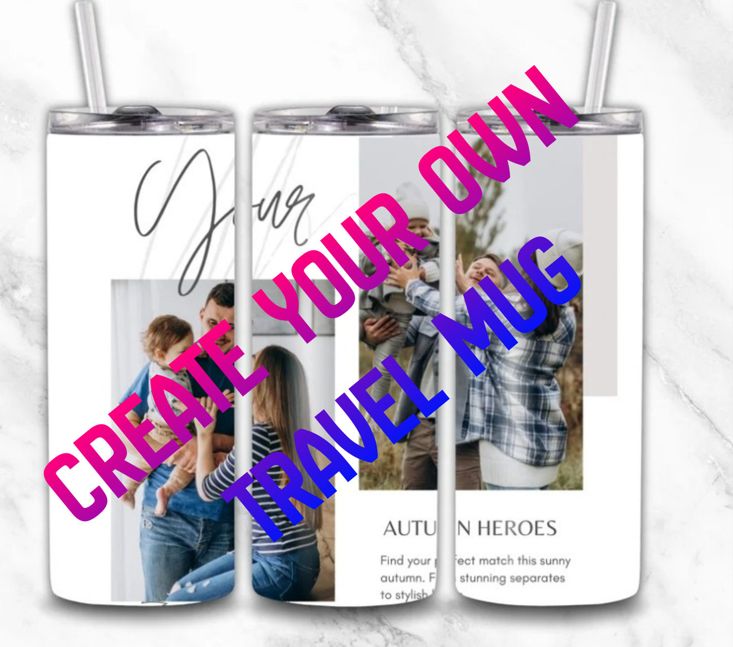 Customizable 20oz Travel Mug