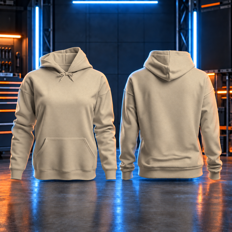 Sand Work Hoodie Personalised