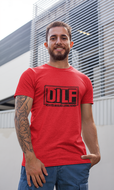 DILF T-Shirt by Luxe-Custom-Designer