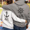Captain and Anchor Matching Hoodies by Luxe-Custom-Designer