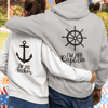 Captain and Anchor Matching Hoodies by Luxe-Custom-Designer
