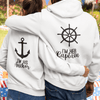 Captain and Anchor Matching Hoodies by Luxe-Custom-Designer