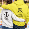 Captain and Anchor Matching Hoodies by Luxe-Custom-Designer
