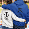 Captain and Anchor Matching Hoodies by Luxe-Custom-Designer